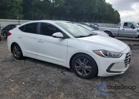 2018 Hyundai Elantra Sel из США, поврежденный, VIN 5NPD84LF4JH320881